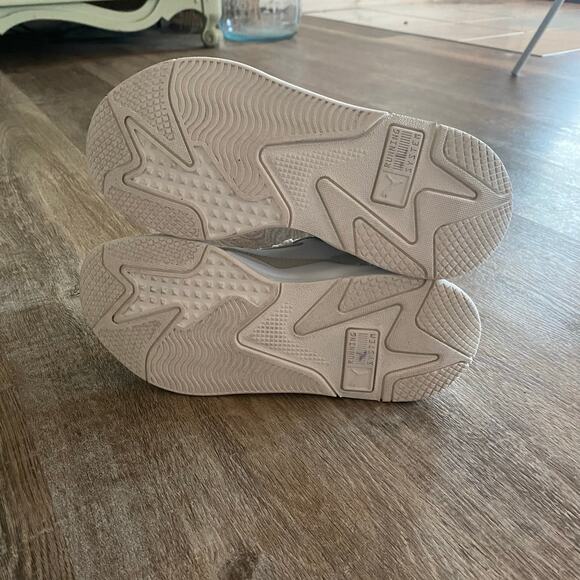 Puma RS-X Good Luck White Green Sneakers Women’s 8 Running System Casual Shoes - Picture 6 of 9